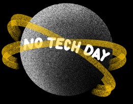 No Tech Day logo
